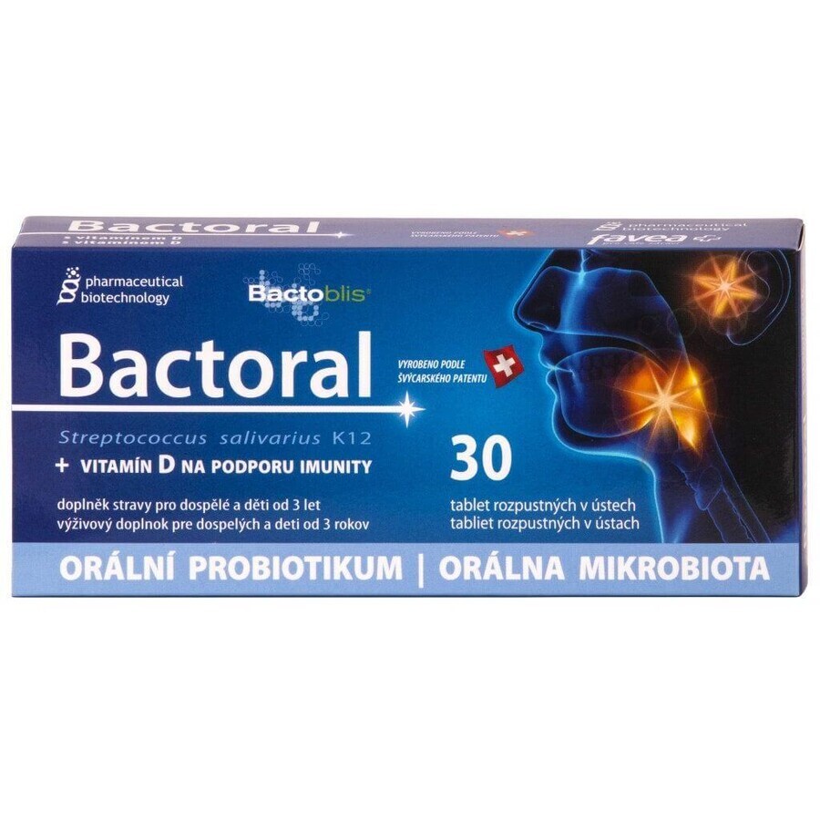 Bactoral + Vitamina D 30 compresse