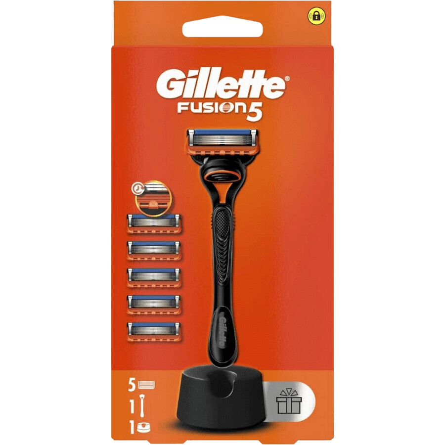 Gillette Fusion5 + cap 5 pcs