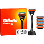 Gillette Fusion5 + cap 5 pcs