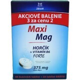 Zdrovit MaxiMag MaxiMag Magnesio+B6 FORTE 375 mg Confezione speciale, 60 compresse effervescenti