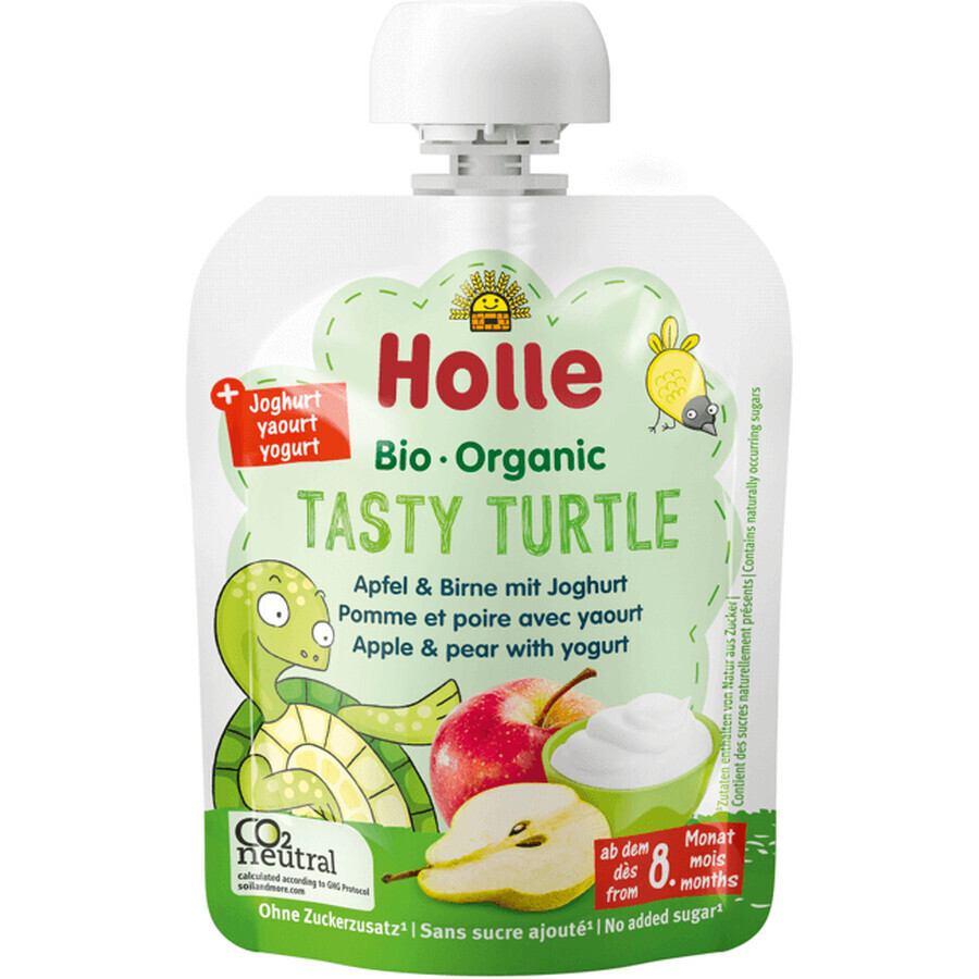 Holle Tasty Jelly - pudin de fruta ecológico para niños con yogur 85 g