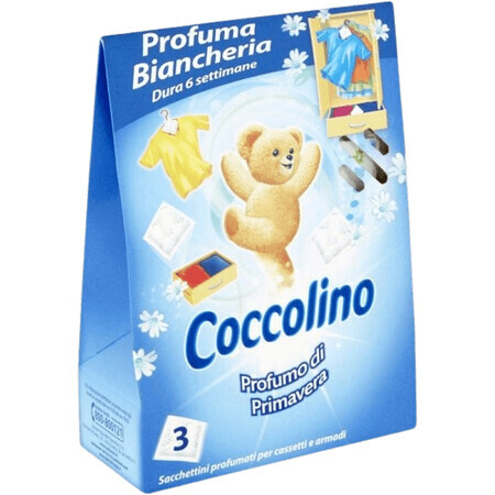 Coccolino bustine profumate blu 3 pz.