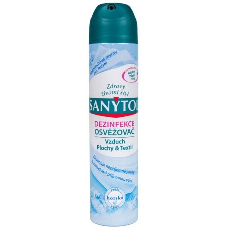 Sanytol Deodorant Desinfektionsmittel, Flächen und Textilien Bergduft 300 ml