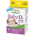 Jamieson Baby-D3 Vitamina D3 400 UI picături 11,7 ml