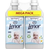 Lenor Balsamo per bucato Sensitive 2 x 1,23 l