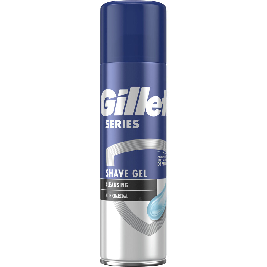 Gillette Gel detergente al carbone 200 ml