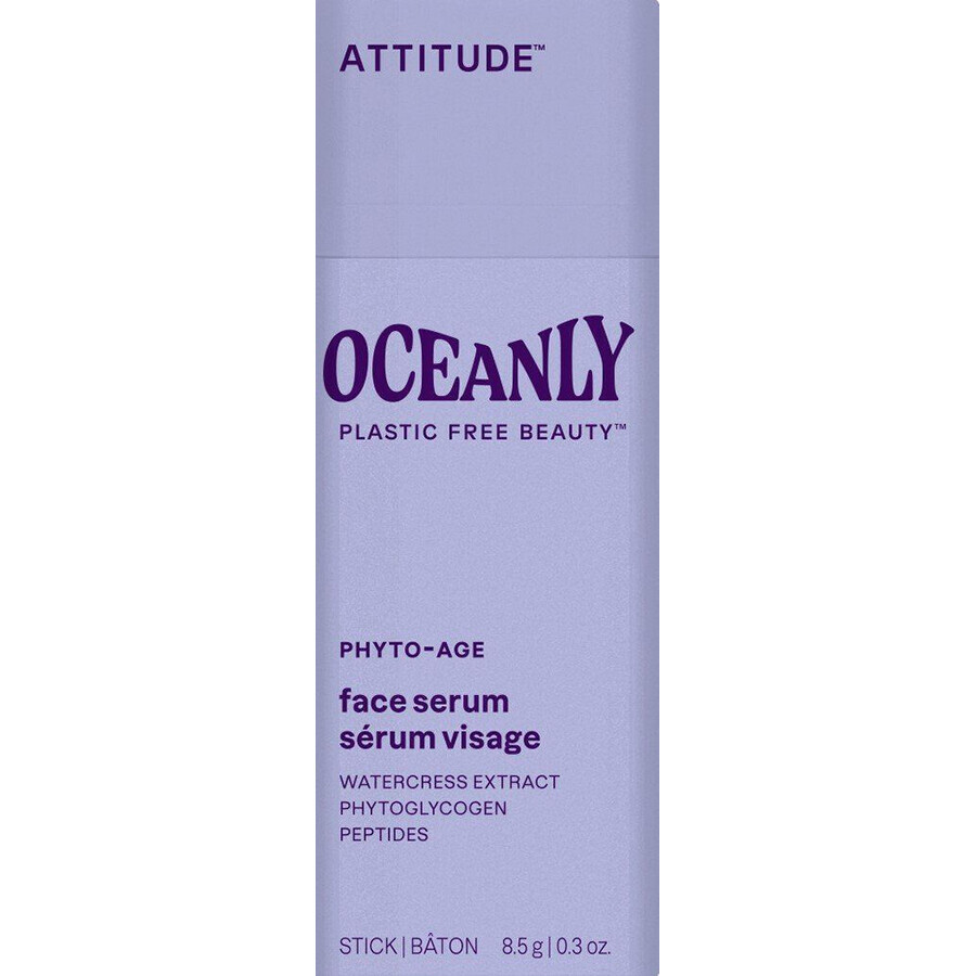 Attitude Oceanly Solid siero viso anti-età con peptidi 8,5 g