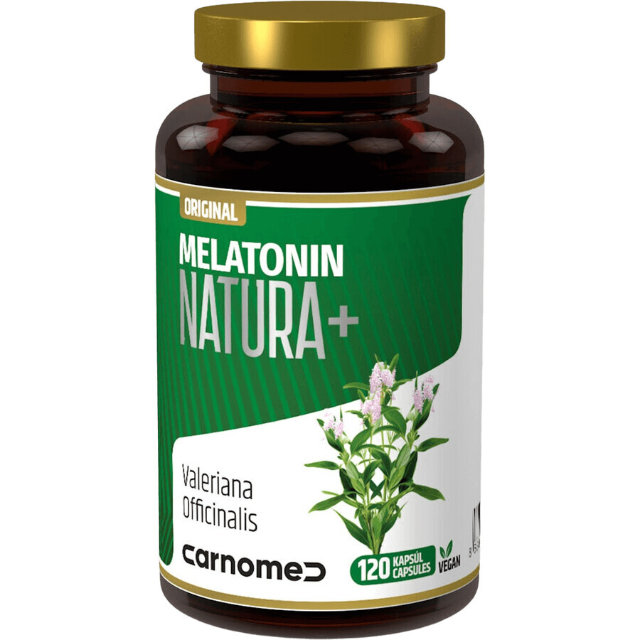 CarnoMed Melatonin Natura + 120 gélules