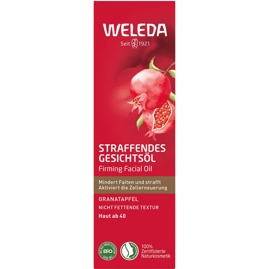 Weleda Granaatappel verstevigende gezichtsolie 30 ml