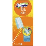 Swiffer XXL per il lavaggio a secco 1 manico + 2 aspirapolvere