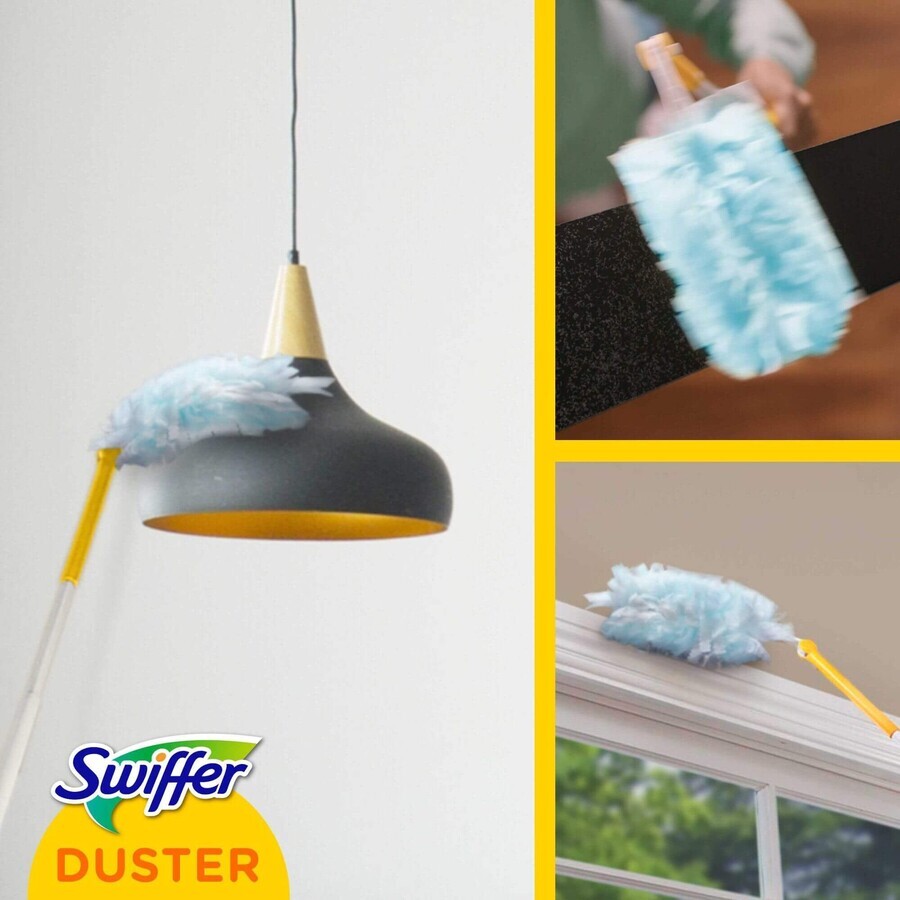 Swiffer XXL per il lavaggio a secco 1 manico + 2 aspirapolvere