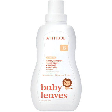 Attitude Baby Washing Gel with pear juice flavor 1.05 l