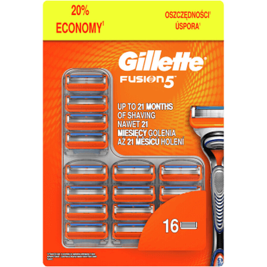 Testine di ricambio Gillette Fusion 16 pz.