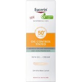 Eucerin Gel solare protettivo per il viso Dry Touch OIL CONTROL (leggero) SPF 50+, 50 ml