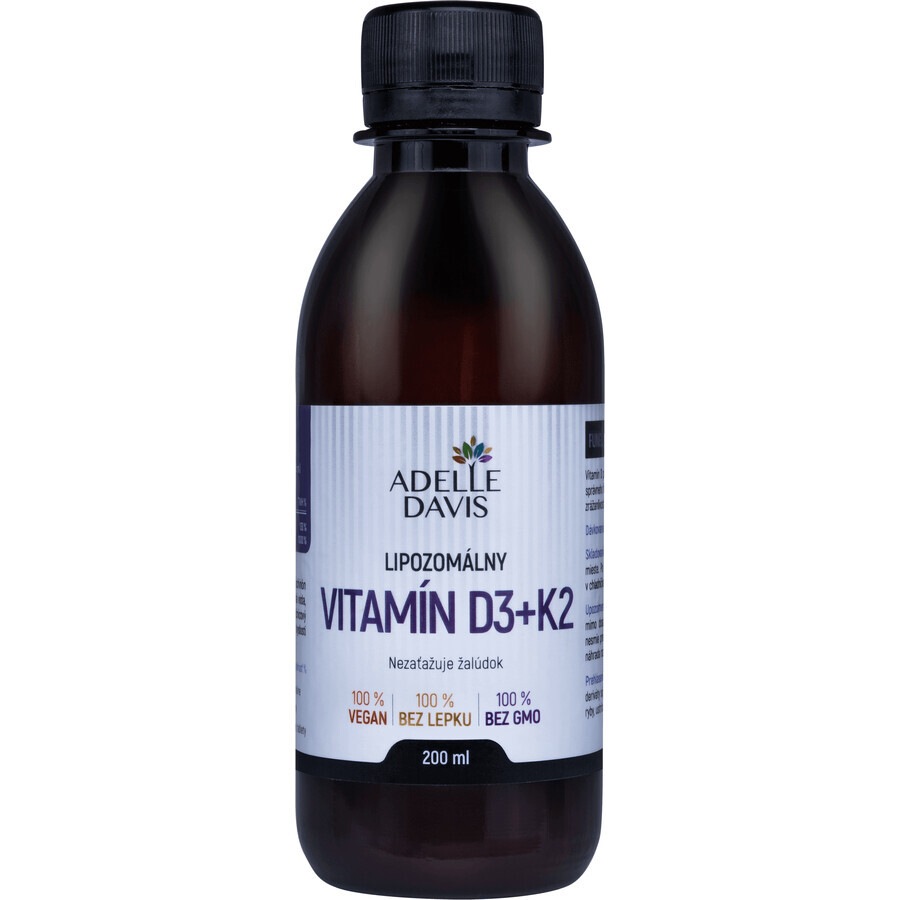 Adelle Davis Vitamina D3+K2 liposomiale 200 ml