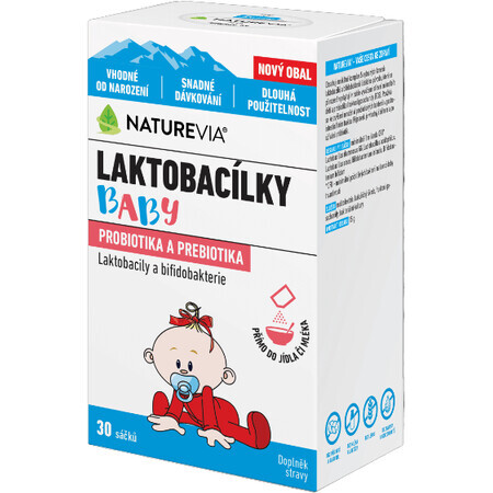 NatureVia BABY LACTOBACILES 30 bustine