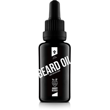 Olio per barba Angry Beards Jack Saloon 30 ml