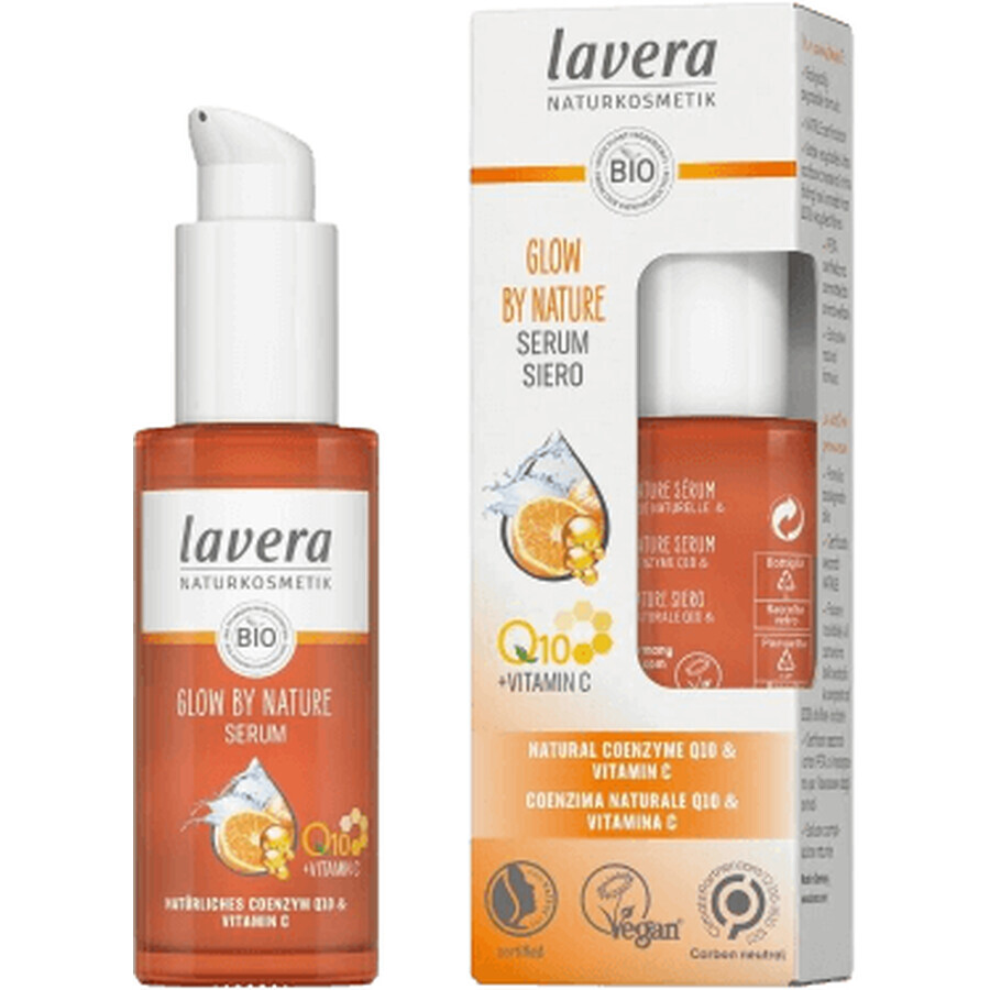 Lavera Serum Facial Glow by Nature con Q10 y Vit C 30 ml