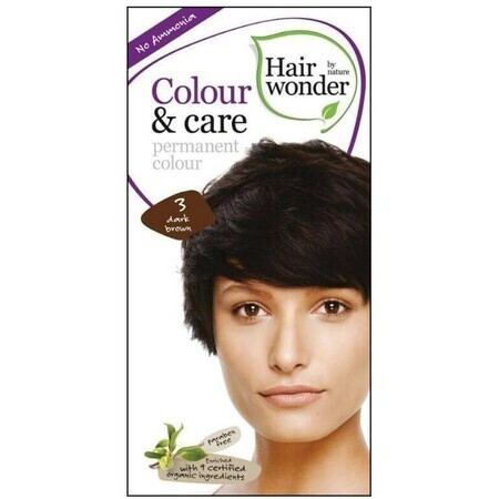 Hair wonder Long-lasting natural color Dark brown 3