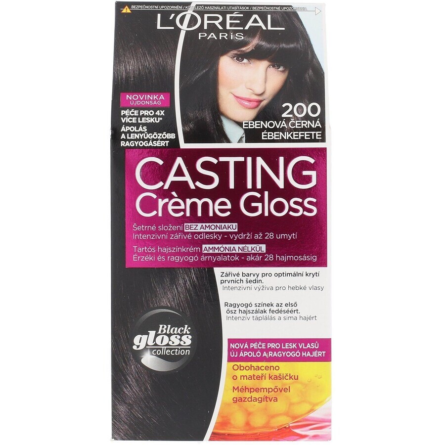 L'Oréal Paris Casting Cream Gloss 200 Ebony Black