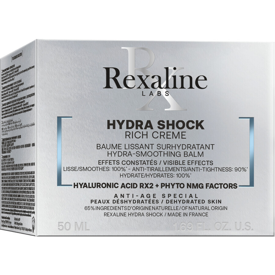 Rexaline Hydra Shock rijke vochtinbrengende crème 50 ml