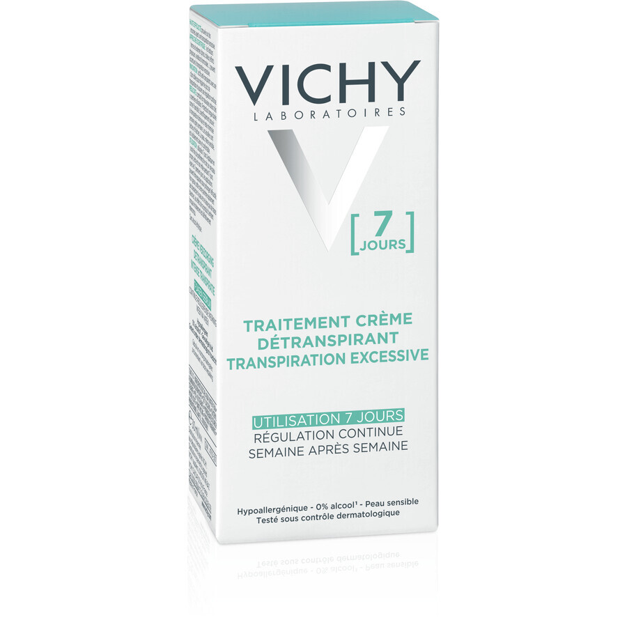 Vichy Crema antitranspirante 7 días tratamiento antitranspirante 30 ml