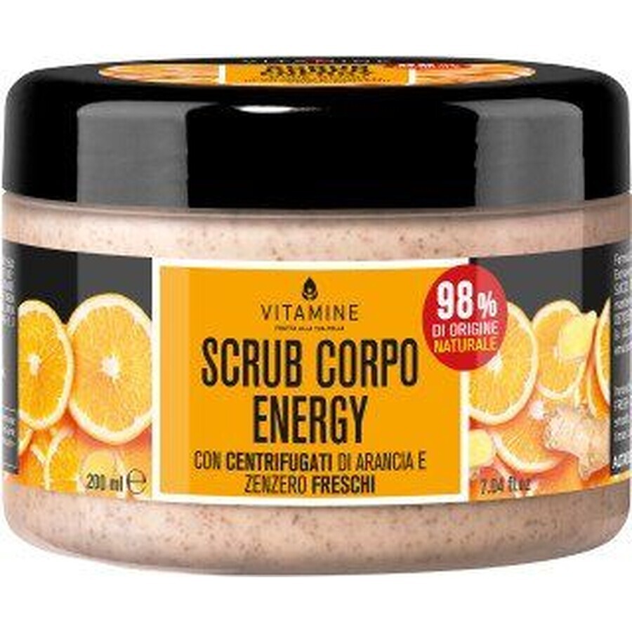 Erboristica Vitamins Energy Orange and Ginger Body Scrub 200 ml