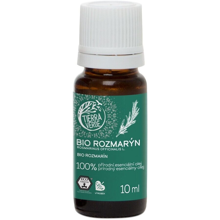 Tierra Verde Olio essenziale biologico di rosmarino 10 ml