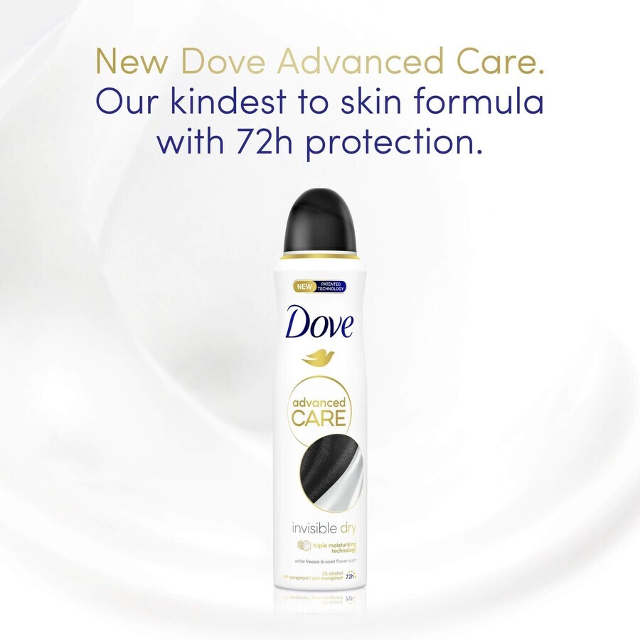 Dove Advanced Care Invisible Dry Antiperspirant Spray 150 ml