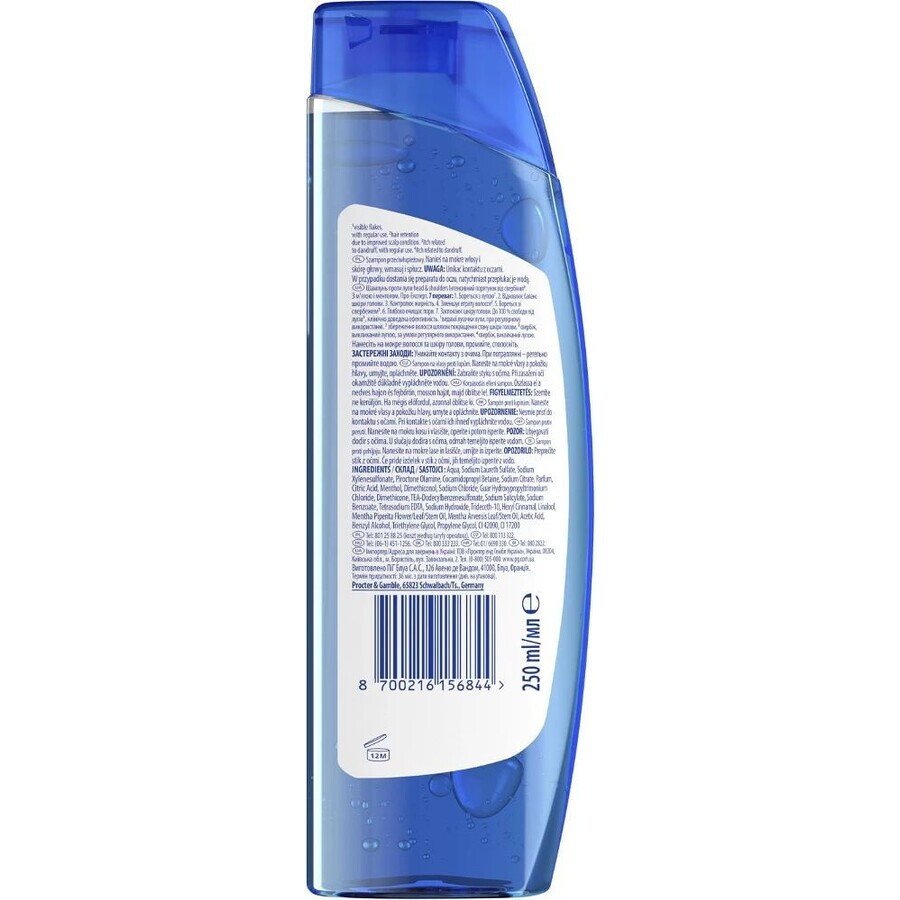 Head & Shoulders Pro-Expert 7 Intense Itch Rescue Shampoo, Șampon anti-mătreață 250 ml