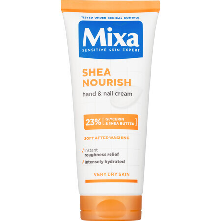 Mixa voedende hand- en nagelcrème met sheaboter 100 ml