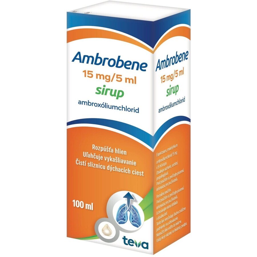 Ambrobene 15 mg/5 ml sciroppo 100 ml