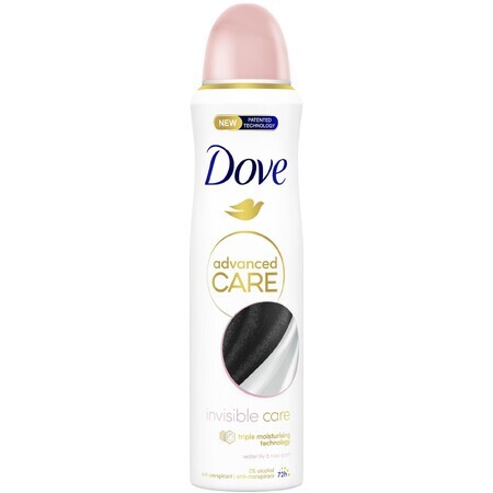 Dove Advanced care Invisible care spray antitraspirante 150 ml