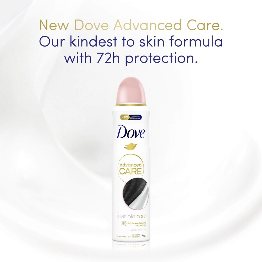 Dove Advanced care Invisible care spray antitraspirante 150 ml