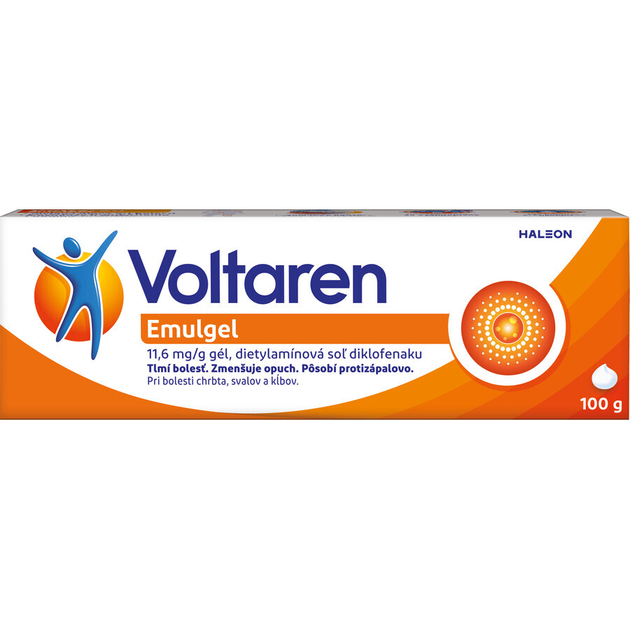 Voltaren Emulgel gel con diclofenac per dolori alla schiena, ai muscoli e alle articolazioni 100 g