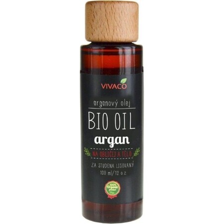 Vivaco BIO OIL Olio di Argan per viso e corpo 100 ml