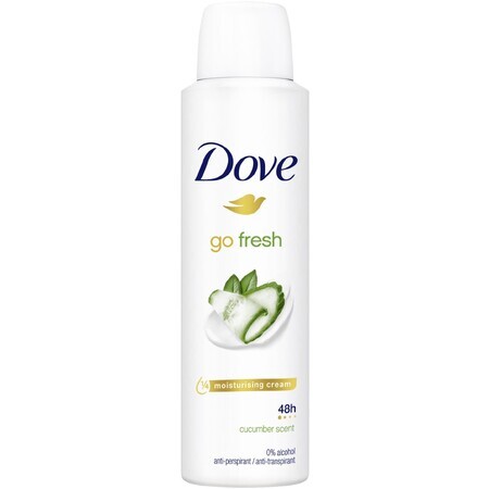 Dove Go fresh spray antitranspirante Pepino y té verde 150 ml