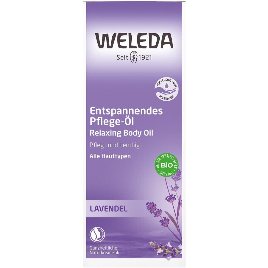 Weleda Olio rilassante alla lavanda 100 ml