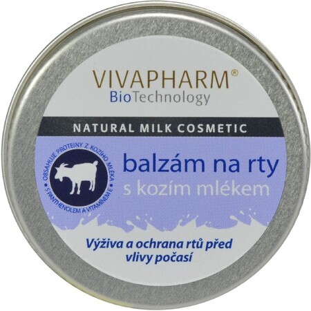 Vivapharm Balsamo labbra al latte di capra 25 g