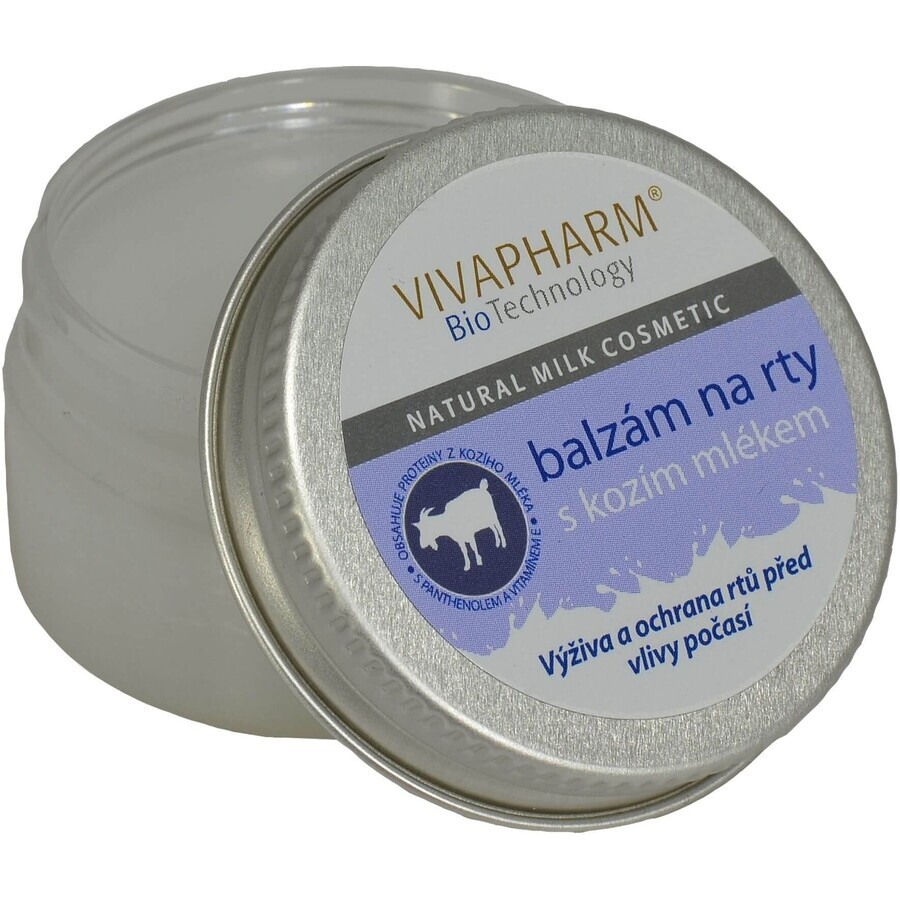 Vivapharm Balsamo labbra al latte di capra 25 g