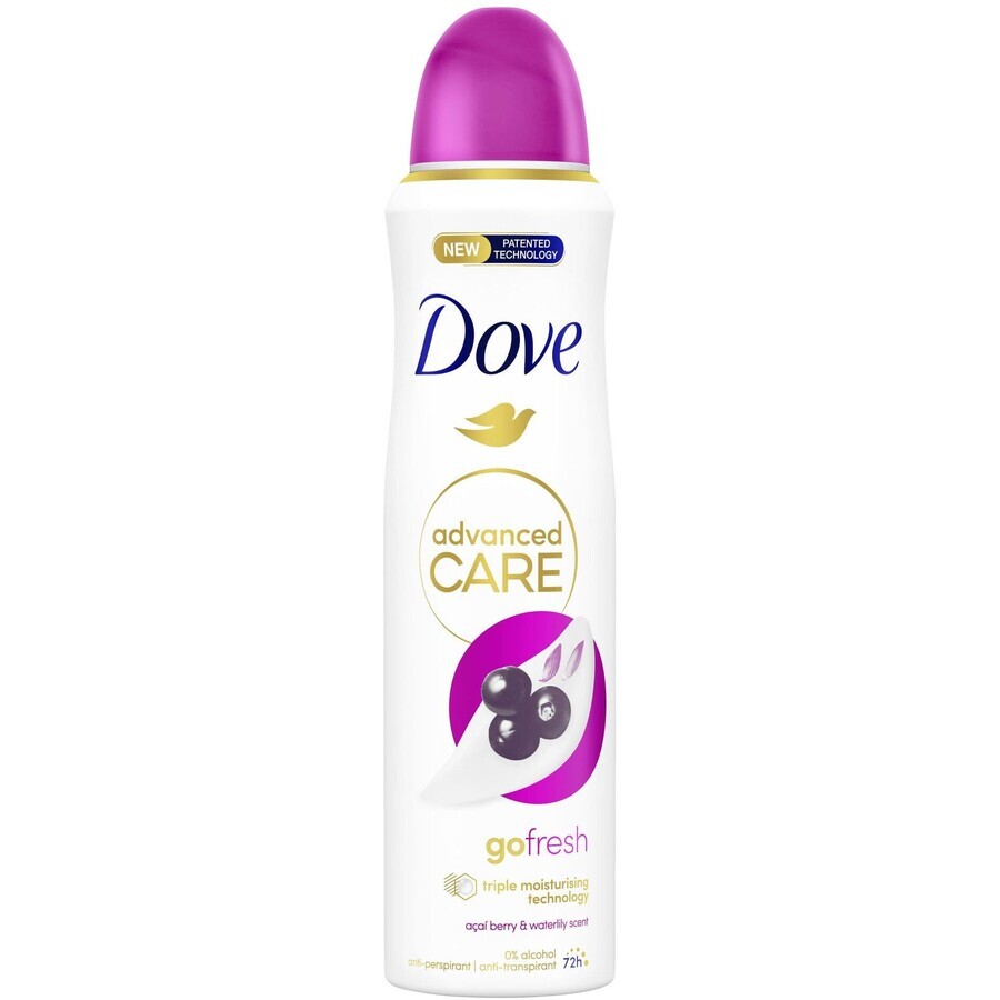 Dove Advanced care go fresh spray antitranspirante Acai 150 ml