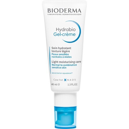 Bioderma Hydrabio Gel-Créme gel-cremă hidratantă ușoară 40 ml