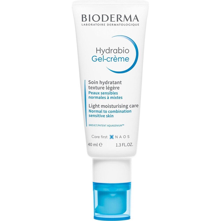 Bioderma Hydrabio Gel-Créme gel-cremă hidratantă ușoară 40 ml