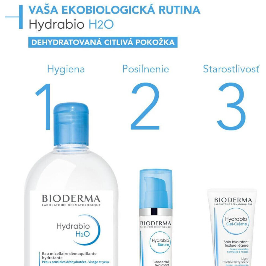 Bioderma Hydrabio Gel-Créme gel-cremă hidratantă ușoară 40 ml