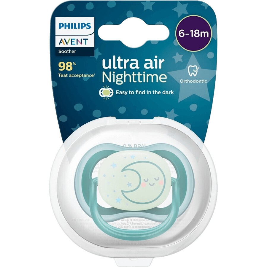 Philips Avent Ultra air succhietto notturno 6-18m