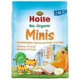 Holle Organic Plátano Naranja Banana minis 100 g