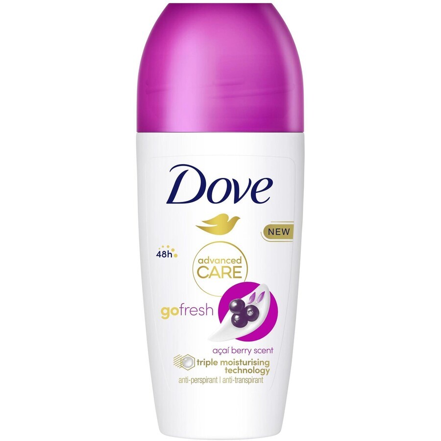 Dove Advanced care Antitranspirante roll-on Acai berry 50 ml