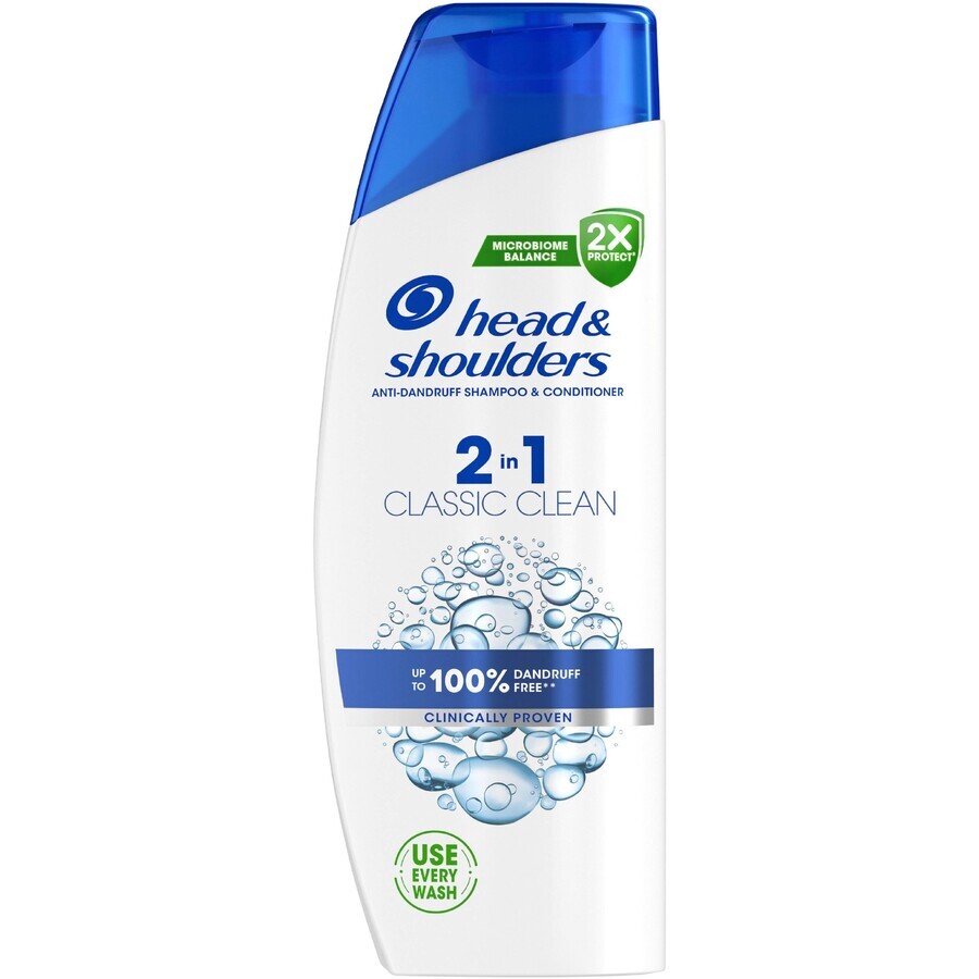 Head & Shoulders Classic Clean 2in1 shampoo antiforfora 330 ml