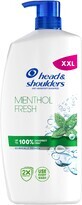 Head &amp; Shoulders Shampoo antiforfora fresco al mentolo, 800 ml