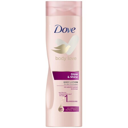 Dove Body love glow & shine lozione corpo 250 ml